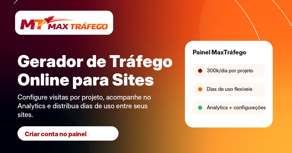 Mega Tráfego - Anúncios online
